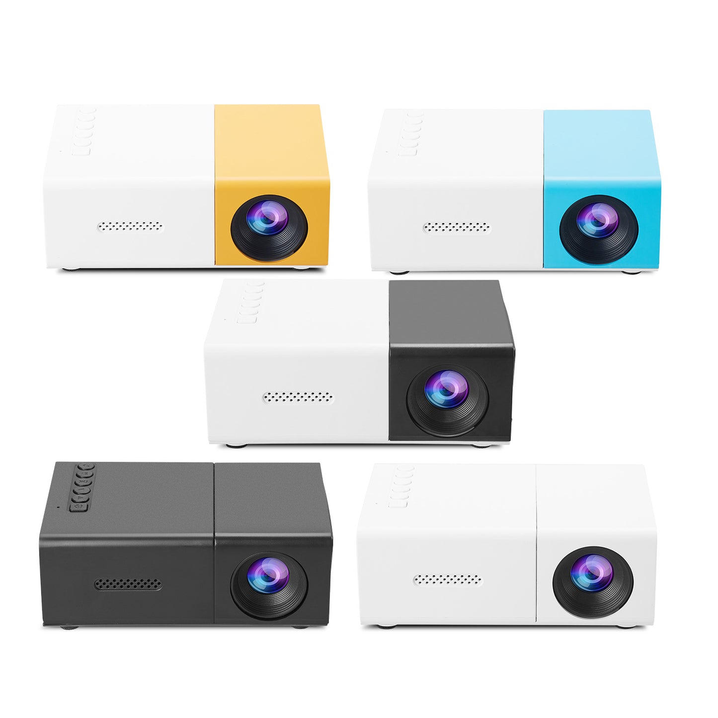 Portable Mini Projector 180° – Turn Any Wall Into a Cinema